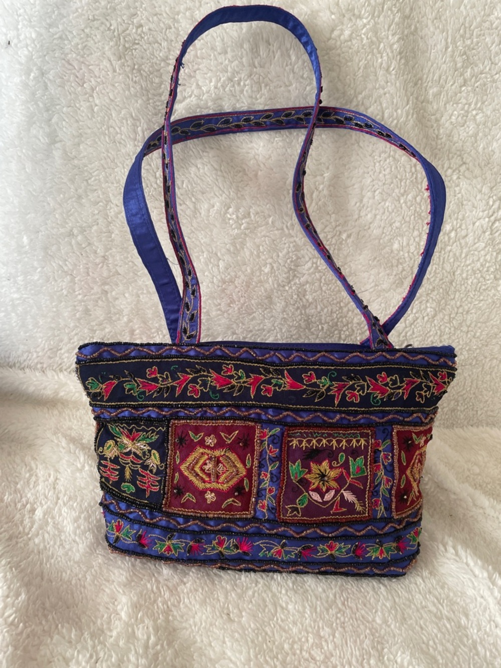 Embroidered Multicolor Women’s Shoulder Bag